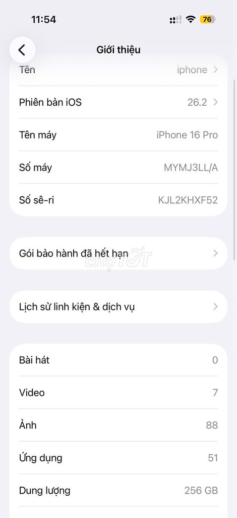 Apple iPhone 16 Pro 256GB Vàng sa mạc. Mua bán Điện thoại tại Thành phố Thủ Đức Tp Hồ Chí Minh được đăng bởi Hội Đồ Điện Tử hình 1