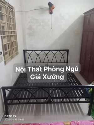 Siêu rẻ Giường sắt Mẫu Lưới Đơn Giản, Tinh Tế