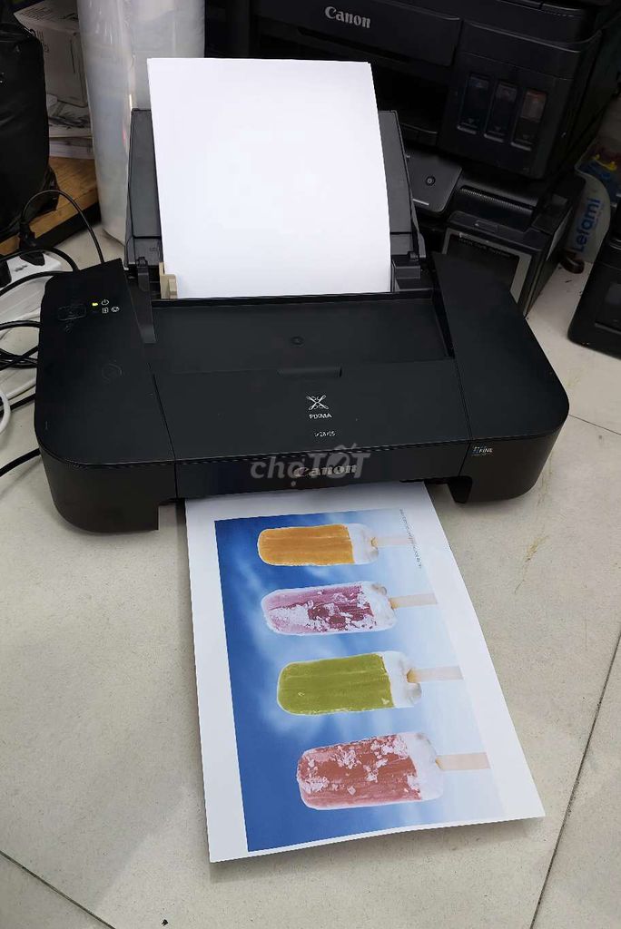 Máy in phun màu Canon ip2870s Đen A4 Gần như mới. Mua bán Đồ dùng văn phòng tại Quận 10 Tp Hồ Chí Minh được đăng bởi Việt Máy in hình 1