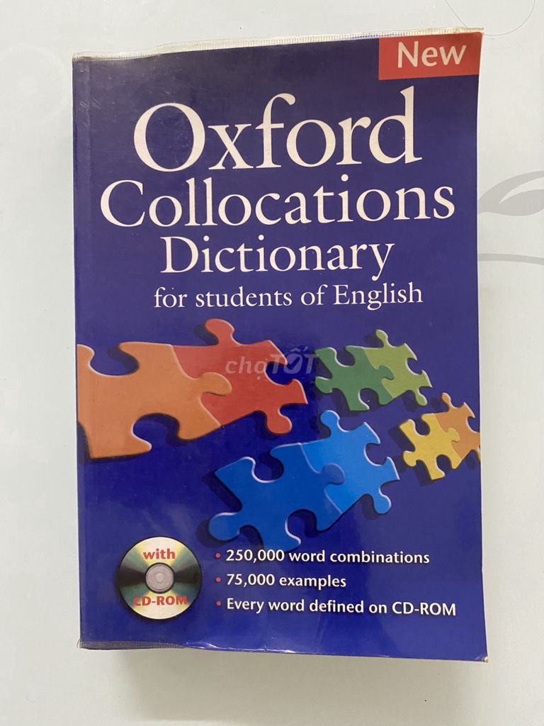 Tự điển luyện viết Oxford Collocations Dictionary