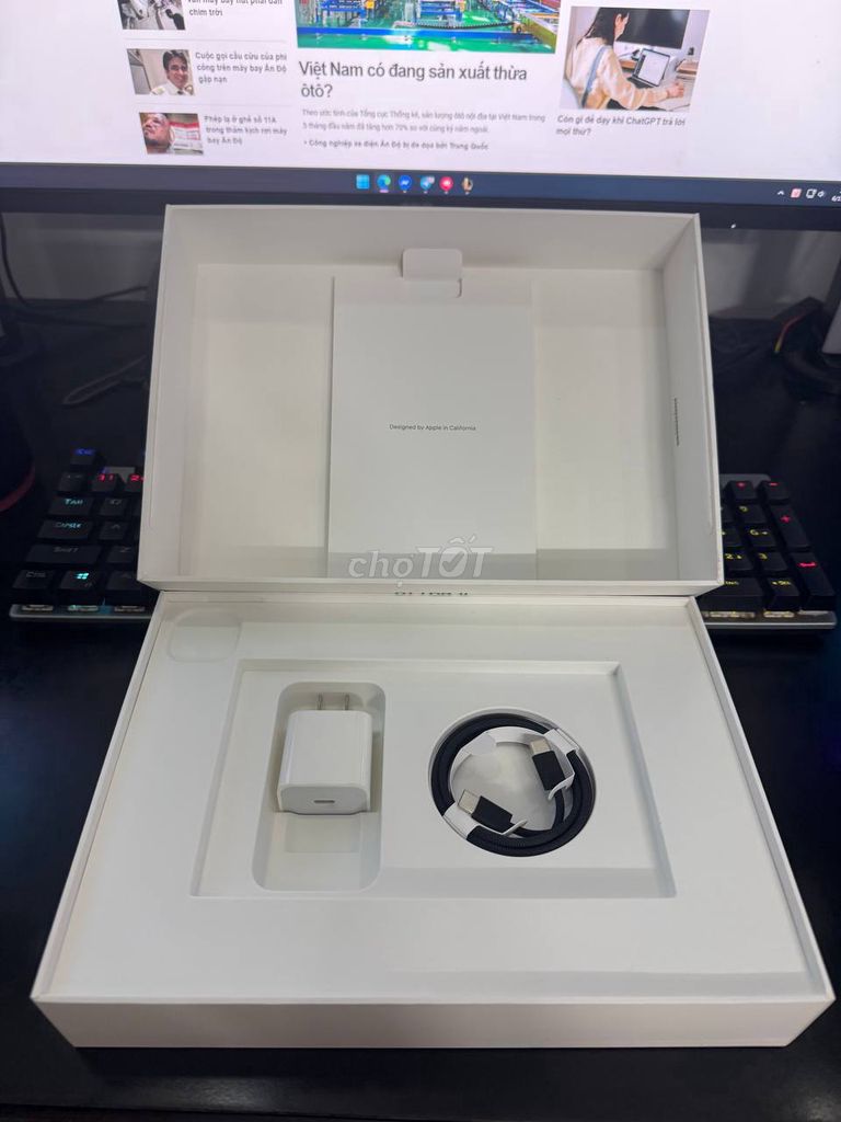 💥 CẦN BÁN iPad M4 Wifi 256GB - CHÍNH HÃNG VNA 💥