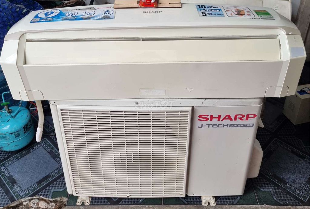 Sharp 2hp inverter 6.5tr bao lắp, bh 6 tháng