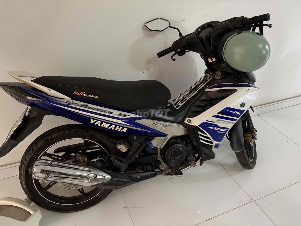 Мопед Yamaha Exciter 135 бело-синий