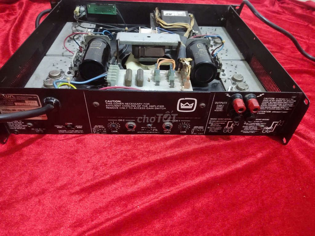 Cục đẩy Crown 460CSL. Mua bán Tivi, Âm thanh tại Huyện Gia Lâm Hà Nội được đăng bởi Mr thanh hình 1