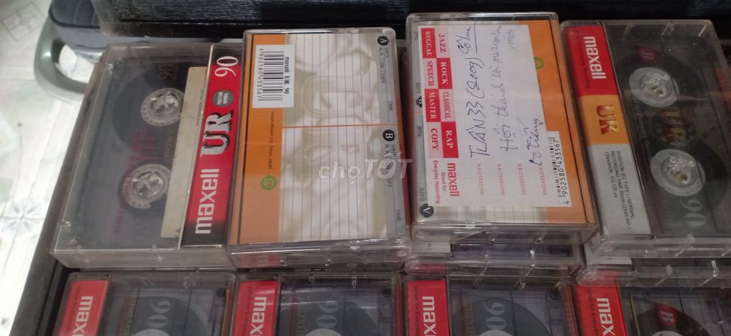 Băng Cassette Maxell Đã qua sử dụng