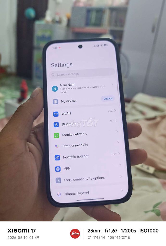 Xiaomi Redmi K90 Đen Đã sử dụng. Mua bán Điện thoại tại Quận Nam Từ Liêm Hà Nội được đăng bởi Linh hình 1