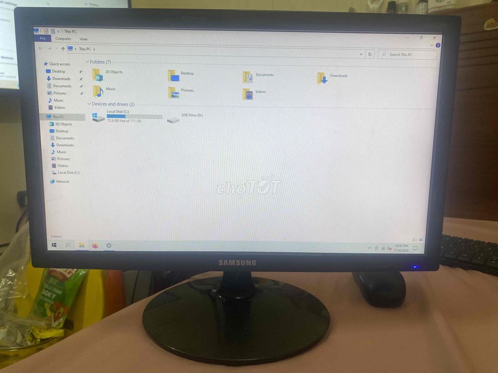 Màn hình Samsung S19D300NY 18.5 inch HD Đen. Mua bán Phụ kiện (Màn hình, Chuột...) tại Quận Đống Đa Hà Nội được đăng bởi T A hình 1