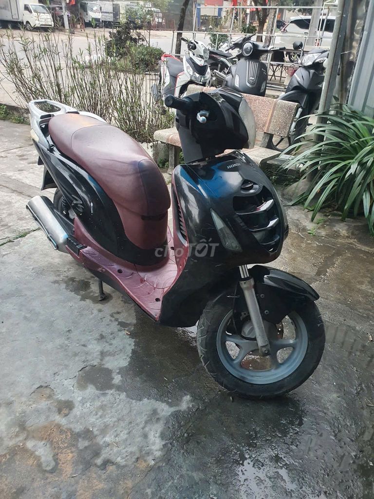 Honda PS 150i 2008 года, черный/красный