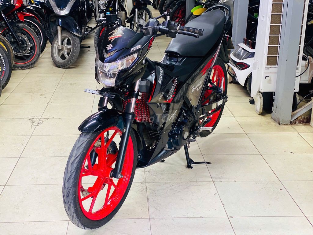 XE MÁY THỊNH PHÁT - SUZUKI RAIDER ĐỎ ĐEN ZIN CHẤT. Mua bán Xe máy tại Quận Nam Từ Liêm Hà Nội được đăng bởi XE MÁY THỊNH PHÁT XE LƯỚT GIÁ RẺ hình 1