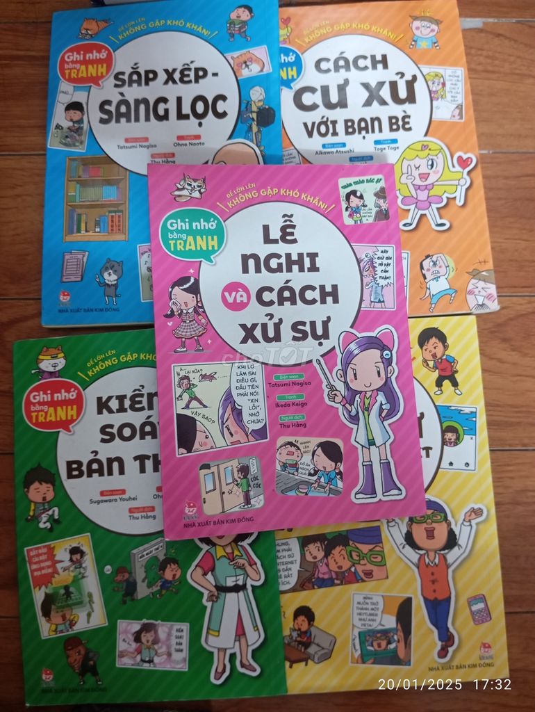 Set 5 cuốn Quy tắc ứng xử