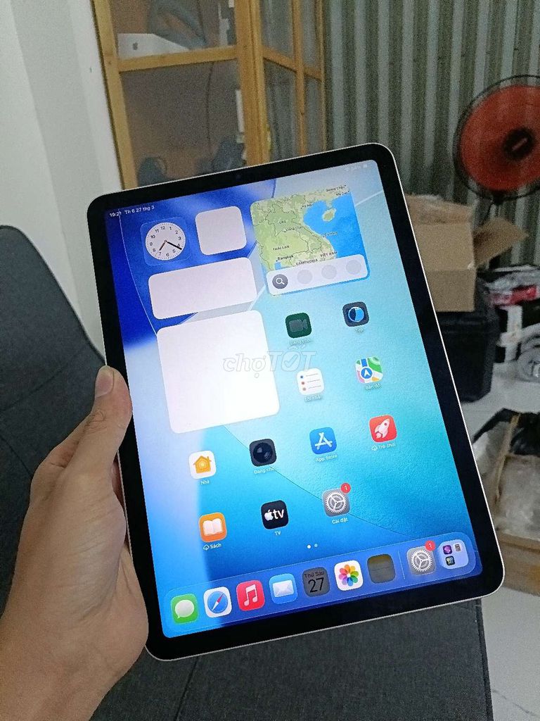 iPad Air 5 M1 64GB keng Pin 92%. Mua bán Máy tính bảng tại Quận Thanh Khê Đà Nẵng được đăng bởi TT PHONE SALE hình 1