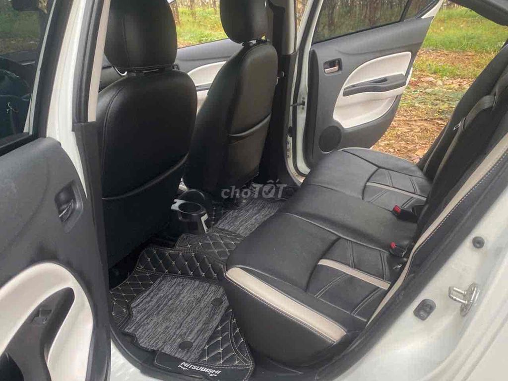 Mitsubishi Attrage 2015 Trắng. Mua bán Ô tô tại Huyện Xuân Lộc Đồng Nai được đăng bởi Thiện LK hình 9