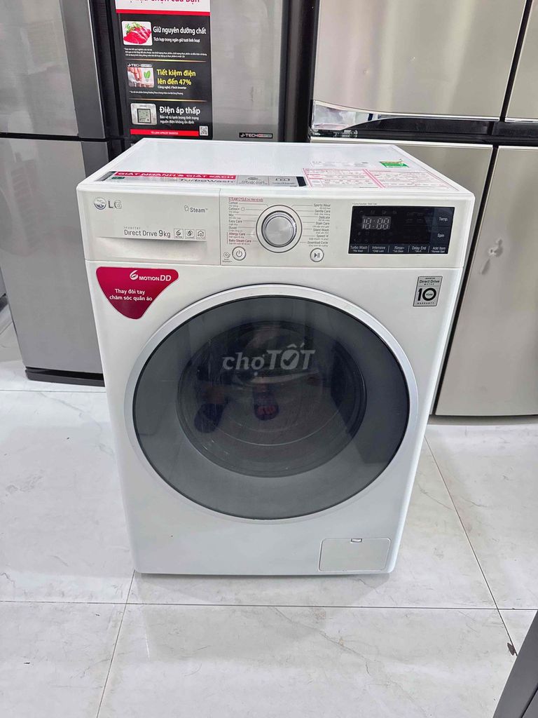 Máy giặt LG Inverter 9kg, bao ship lắp 🤩🤩. Mua bán Máy giặt tại Thành phố Dĩ An Bình Dương được đăng bởi Thành Long hình 1