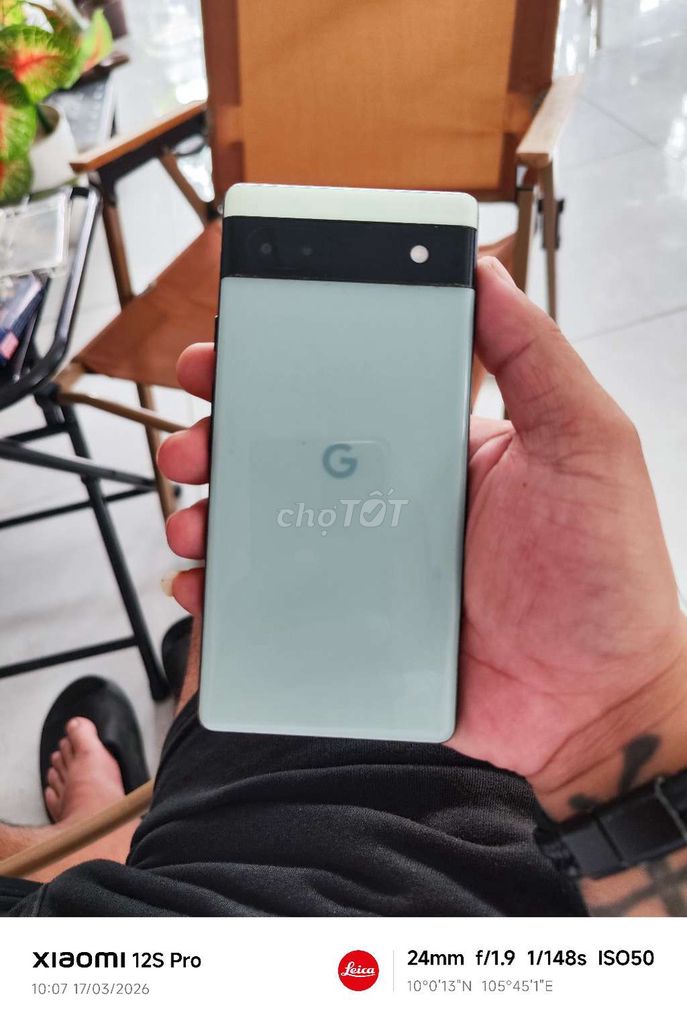 Google Pixel 6A 128GB Quốc Tế, Nứt Kính.. Mua bán Điện thoại tại Quận Cái Răng Cần Thơ được đăng bởi Ngân Long Trung hình 1