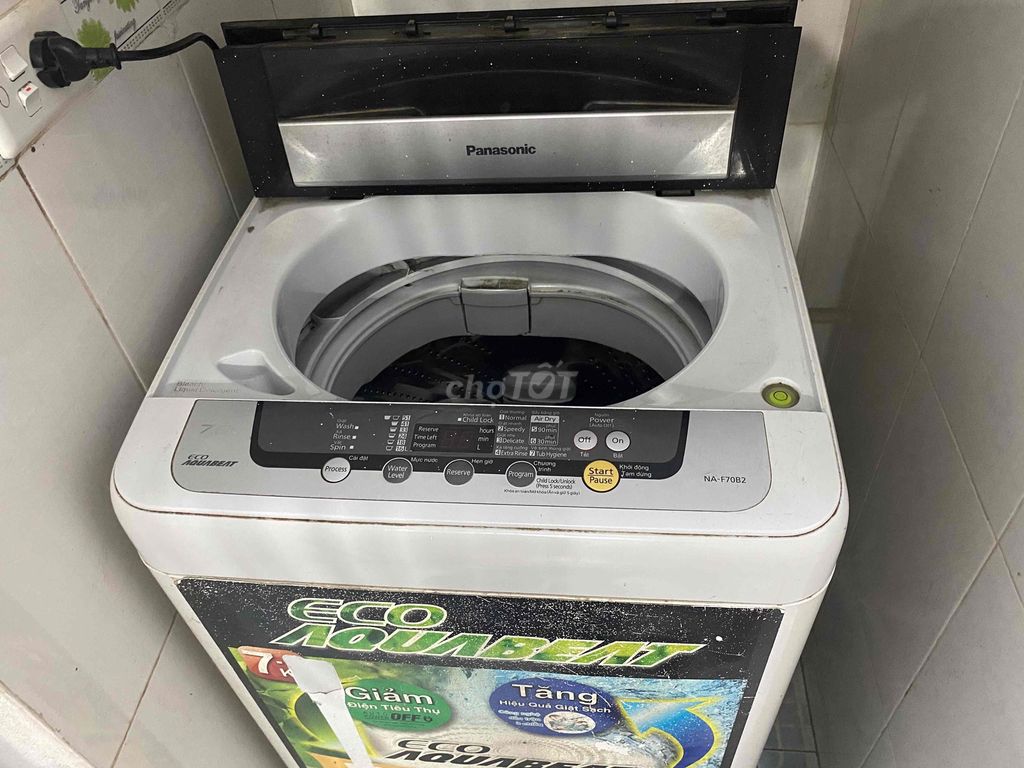máy giặt Panasonic 7kg,đã qua sử dụng
