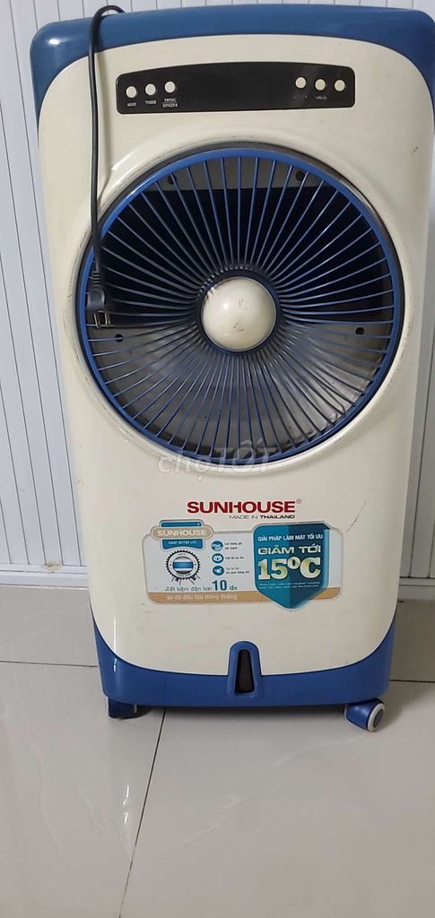 Quạt hơi nước Sunhouse Thái Lan Trắng Xanh. Mua bán Quạt tại Huyện Nhà Bè Tp Hồ Chí Minh được đăng bởi Uy tín là trên hết  1964 hình 1