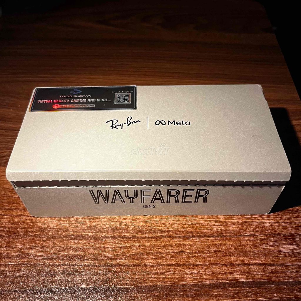 Kính thông minh Ray-Ban Meta Gen 2 Wayfarer New. Mua bán Thiết bị đeo thông minh tại Quận Ngũ Hành Sơn Đà Nẵng được đăng bởi Dio hình 1