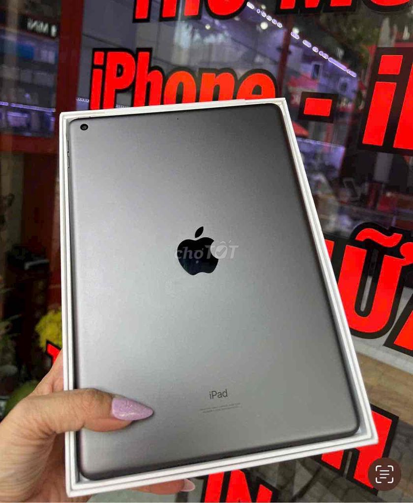 iPad gen 9 gray 256g wifi pin 98% zin nguyên khối