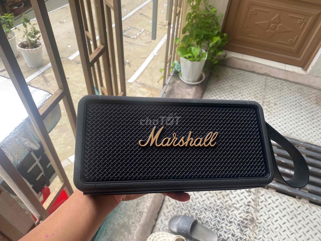 Loa Bluetooth Marshall Đen. Mua bán Tivi, Âm thanh tại Quận Gò Vấp Tp Hồ Chí Minh được đăng bởi Chí Hải hình 1