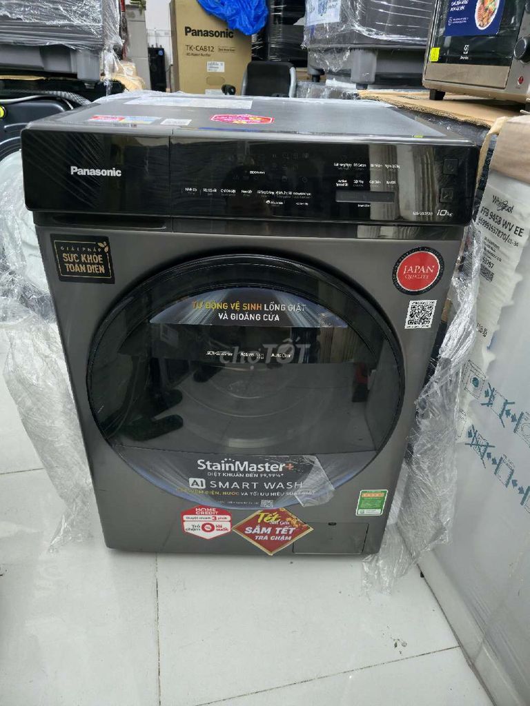 Máy giặt Panasonic 10kg cửa trên Mới. Mua bán Máy giặt tại Quận 6 Tp Hồ Chí Minh được đăng bởi Đăng Dương hình 1