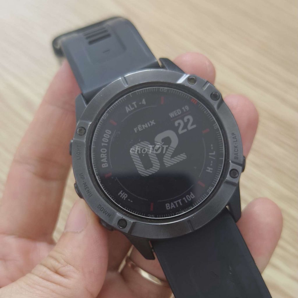 Garmin Fenix 6X Pro GPS Đen 51mm. Mua bán Thiết bị đeo thông minh tại Quận Ba Đình Hà Nội được đăng bởi Trần Đình Thiêm hình 1