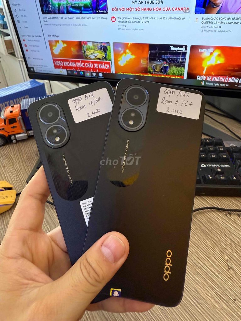 Oppo A18 64GB Đen. Mua bán Điện thoại tại Thành phố Thuận An Bình Dương được đăng bởi Nguyễn Hữu Đô hình 1