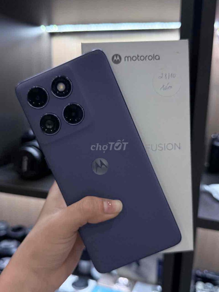 Motorola Edge 60 Fusion 256GB Tím 99% BH 12/2026. Mua bán Điện thoại tại Quận 5 Tp Hồ Chí Minh được đăng bởi Phan Thế Phong  hình 1