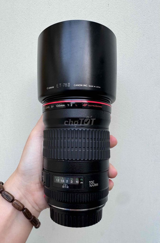 Canon EF 135mm F2 L USM nét căng .. Mua bán Máy ảnh, Máy quay tại Quận Bình Thạnh Tp Hồ Chí Minh được đăng bởi Teresa hình 1