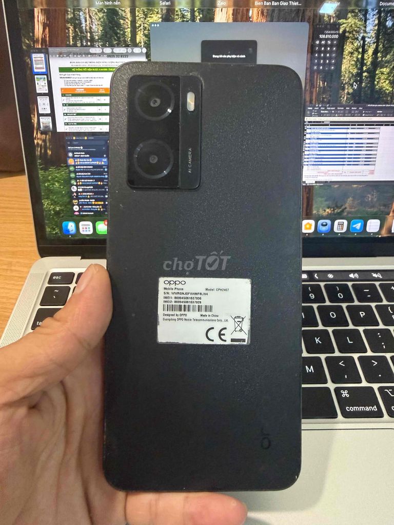 OPPO CPH2407 Đen. Mua bán Điện thoại tại Quận Cầu Giấy Hà Nội được đăng bởi Ngọc Tân hình 1
