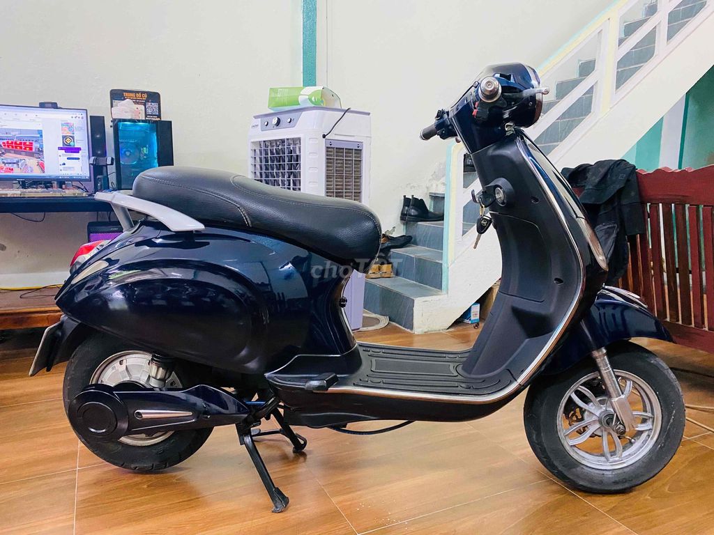 Vespa điện đời cao 2022 bình thay mới tinh 7-2025. Mua bán Xe điện tại Thành phố Nam Định Nam Định được đăng bởi Trung Đồ Cũ hình 4