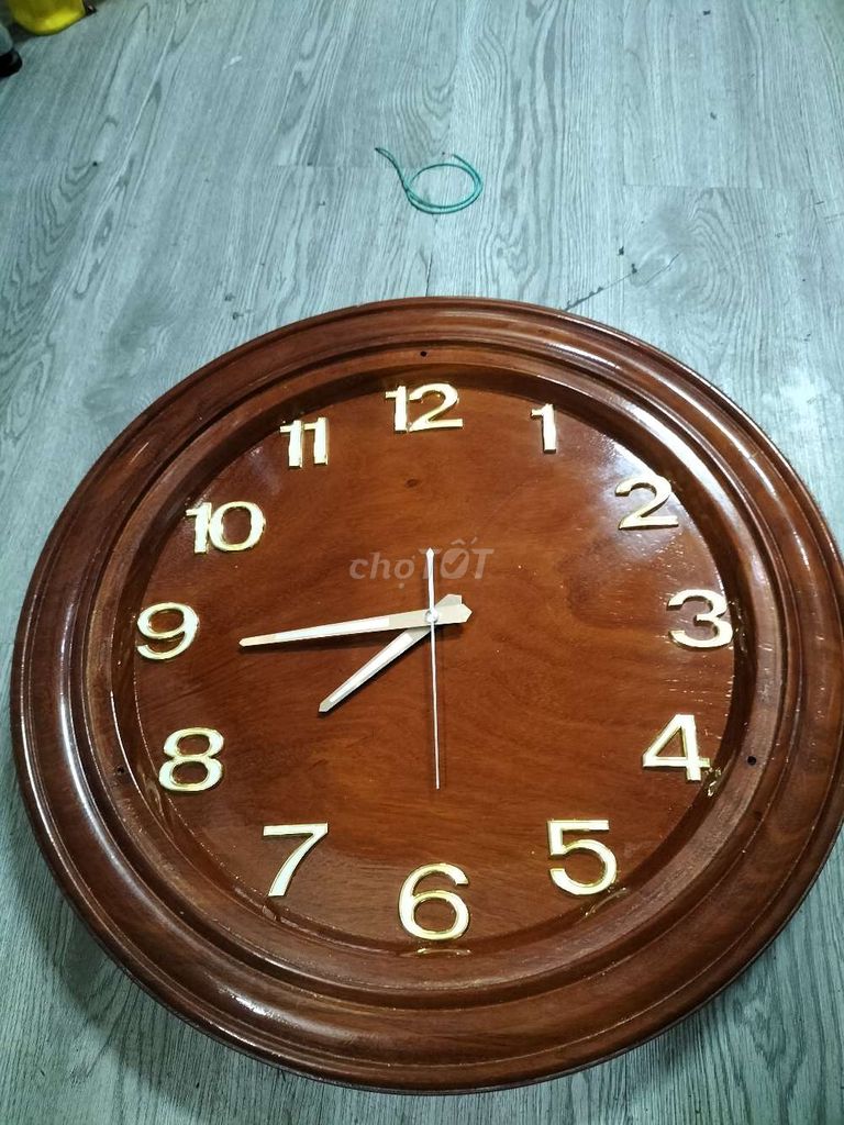 Thanh lý đồng hồ treo tường gỗ. Mua bán Nội thất, đồ gia dụng khác tại Quận Gò Vấp Tp Hồ Chí Minh được đăng bởi Minh Trí hình 1