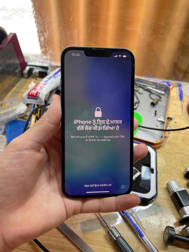 Apple iPhone 13 Pro 128GB Xám iCloud ON. Mua bán Điện thoại tại Quận Ninh Kiều Cần Thơ được đăng bởi SOSmobile hình 1