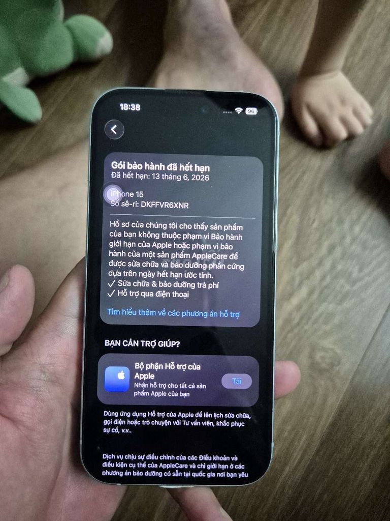 Apple iPhone 15 128GB Nguyên zin, đẹp nét. Mua bán Điện thoại tại Quận Hai Bà Trưng Hà Nội được đăng bởi Hiển hình 1