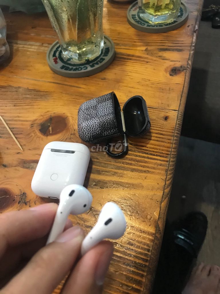 0919491269 - Tại nghe Airpods 2 ví dây tặng case