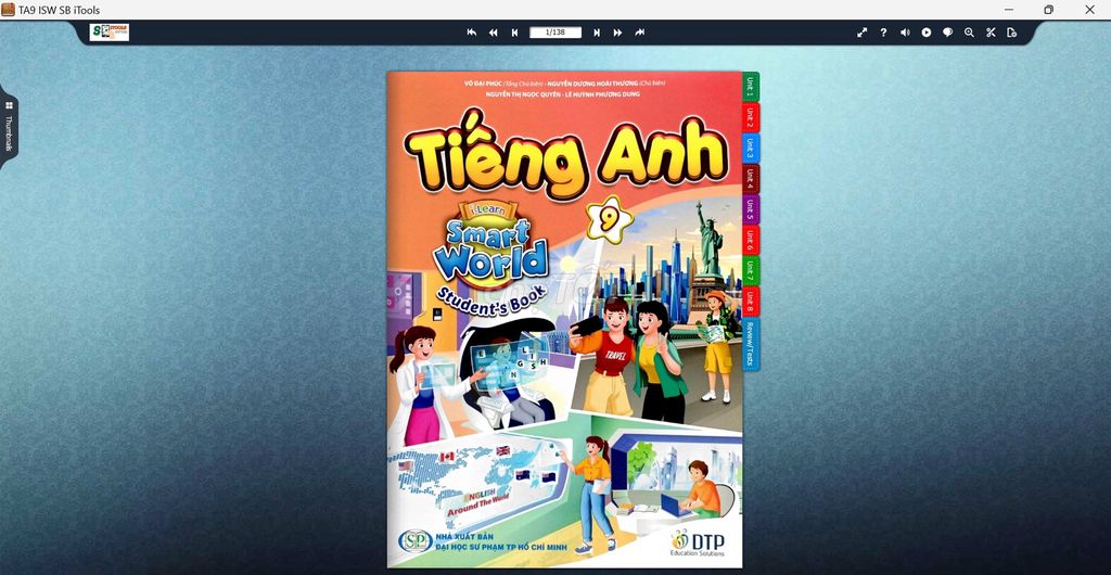 Phần mềm iTools tiếng Anh 9 Smart World