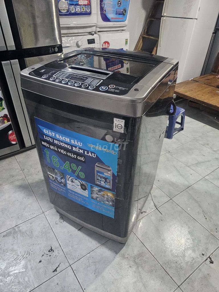 Máy giặt LG 8,5kg inverter,còn mới 90% tiết kiệm