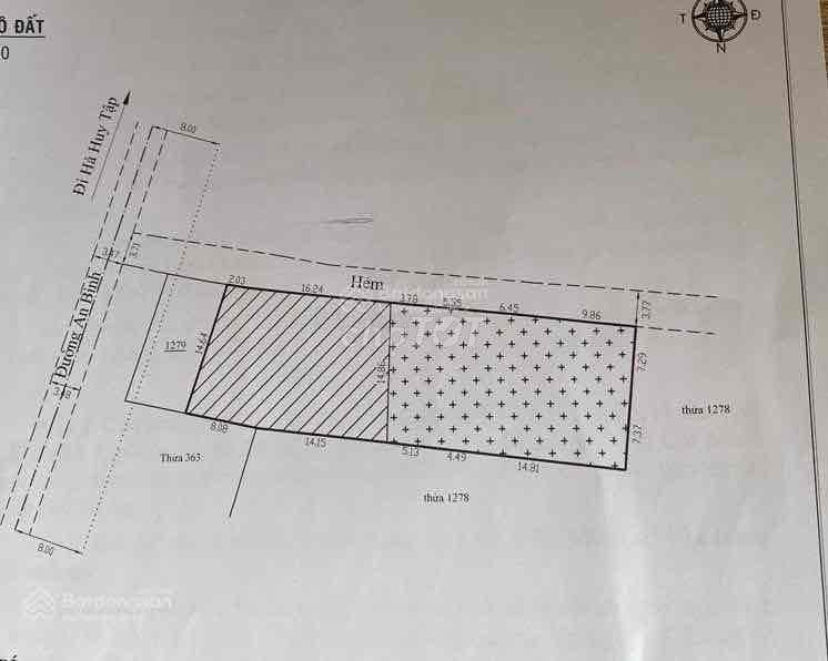 cắt lỗ sâu lô đất xây dựng 2 mặt tiền P3 view cáp treo đống đa