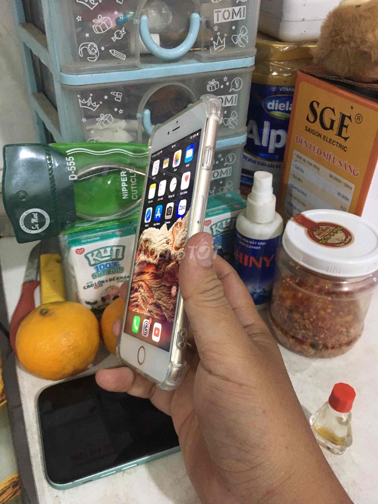 Apple iPhone 8 Plus Trắng 90% ios 16. Mua bán Điện thoại tại Quận Ninh Kiều Cần Thơ được đăng bởi lien hê sdt bên dui hình 1