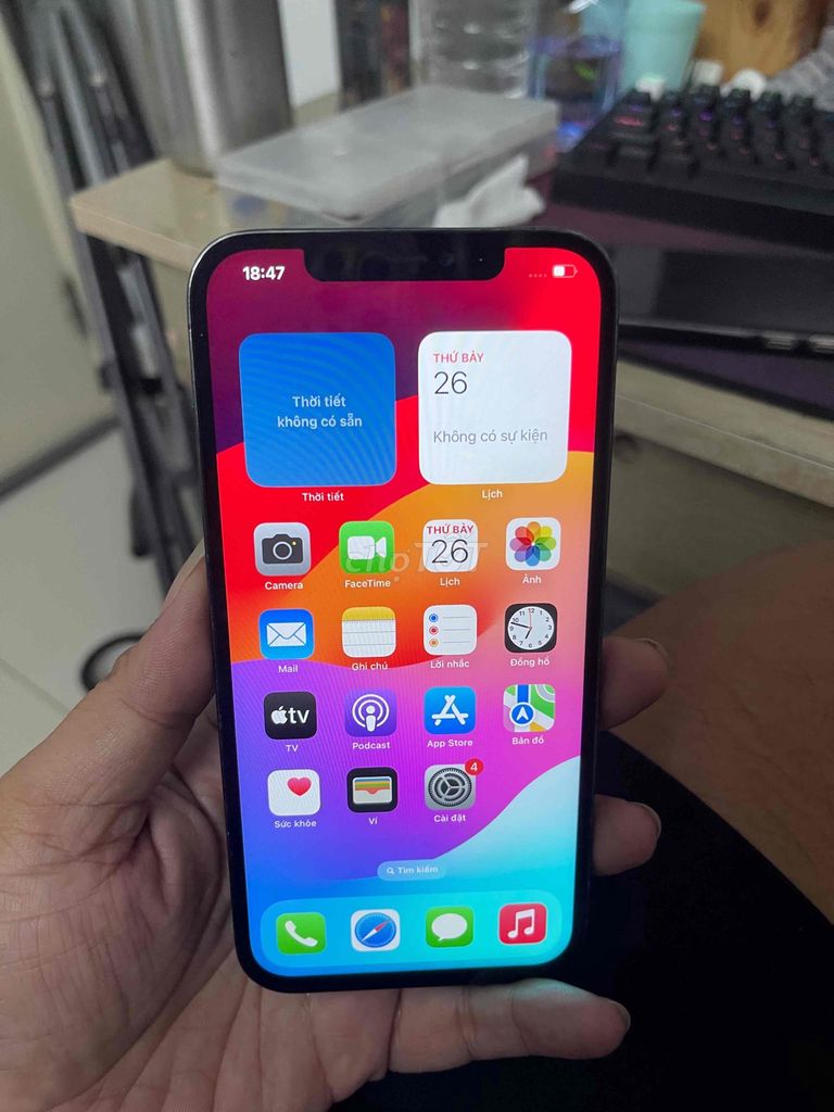 iphone 12 promax 128gb ko face quốc tế