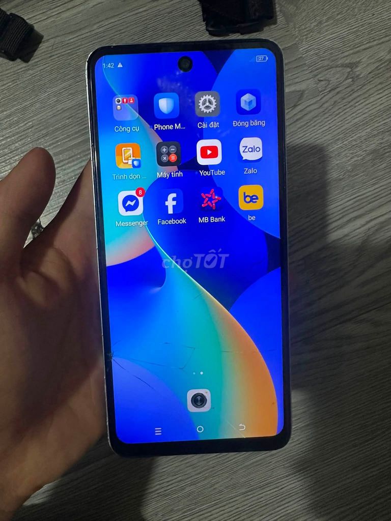 Tecno Spark Go 2023 Xanh dương Nứt kính. Mua bán Điện thoại tại Thành phố Thủ Đức Tp Hồ Chí Minh được đăng bởi Hội Đồ Điện Tử hình 1