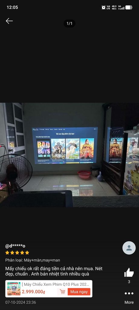 Máy chiếu P10 Plus Xám. Mua bán Đồ dùng văn phòng tại Thị xã Bến Cát Bình Dương được đăng bởi Sử Nguyễn hình 1