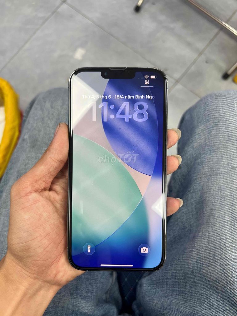 Apple iPhone 13 Pro Max 128GB Xanh. Mua bán Điện thoại tại Thành phố Thuận An Bình Dương được đăng bởi Dang Phuc hình 1