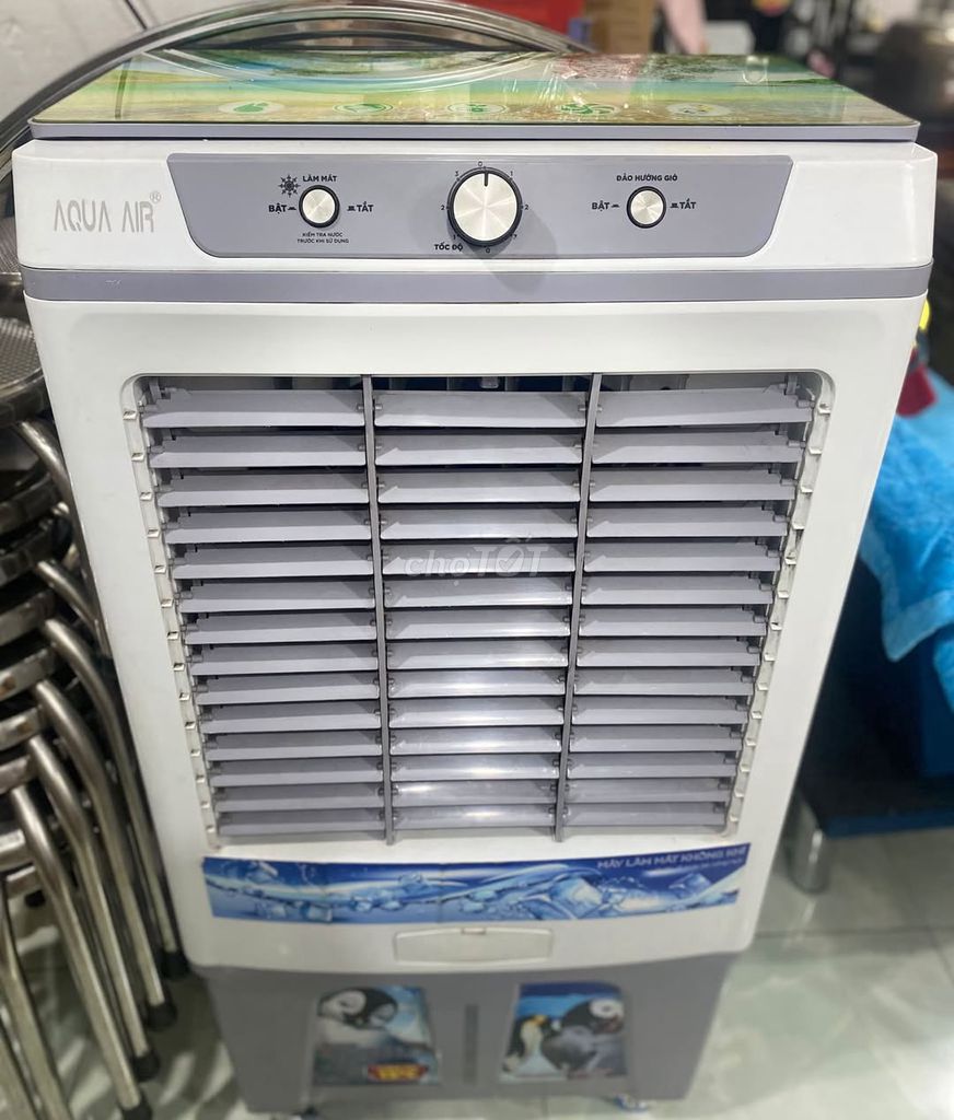 Quạt hơi nước Aqua Air 80L Trắng, Xám. Mua bán Quạt tại Quận 5 Tp Hồ Chí Minh được đăng bởi Hội Đồ Điện Tử hình 1