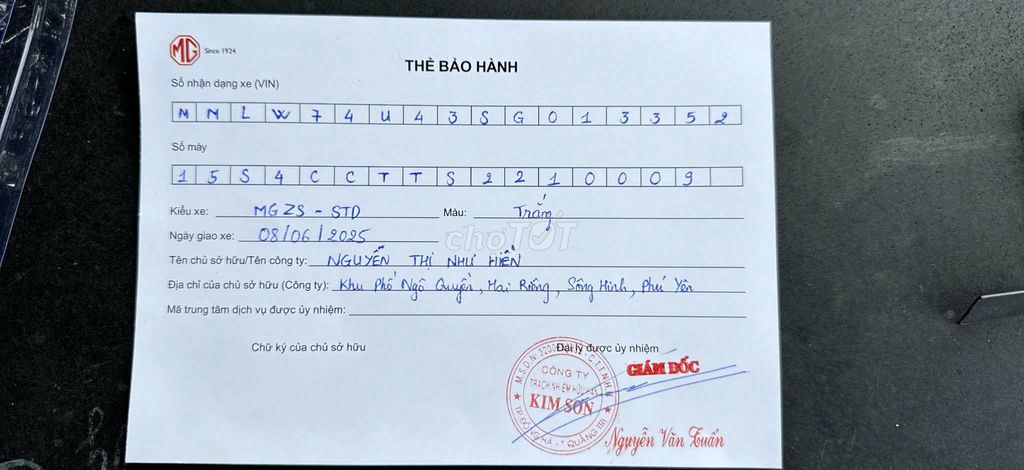 MG MGZS 2025 Standard 1.5 AT 2WD - 3900 km. Mua bán Ô tô tại Quận Cẩm Lệ Đà Nẵng được đăng bởi Nguyễn Đức Trưởng hình 20