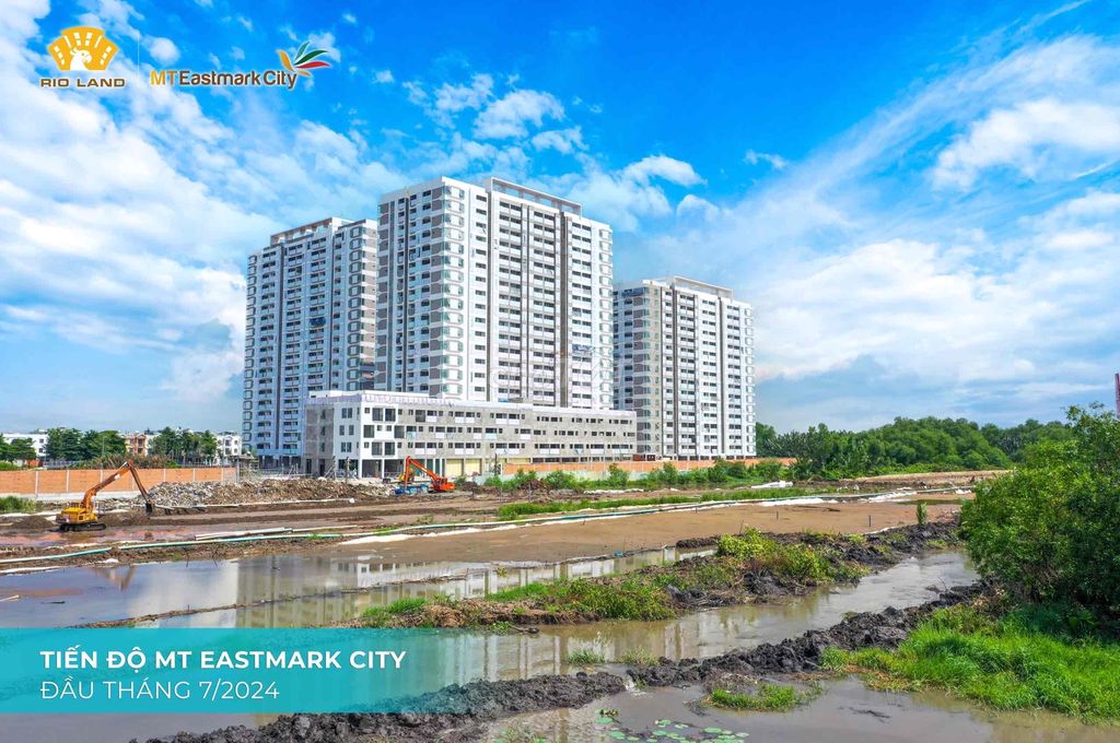 Bán căn 2PN, Hàng hiếm DA MT Eastmark City. view mặt tiền Vành Đai 3