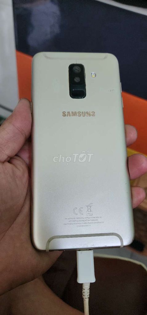  A6+ 32GB Android 10 fui ap. kính nứt cảm mượt. Mua bán Điện thoại tại Thành phố Thủ Dầu Một Bình Dương được đăng bởi Lê Quang Khôi hình 1