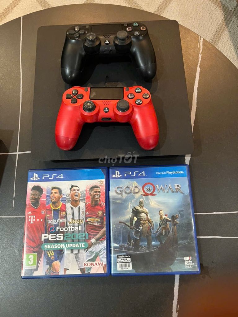 Máy chơi game Sony PS4 Slim 500GB Đen 99%. Mua bán Thiết bị chơi game tại Quận Thanh Khê Đà Nẵng được đăng bởi Thanh Thu Nguyen Hoang hình 1