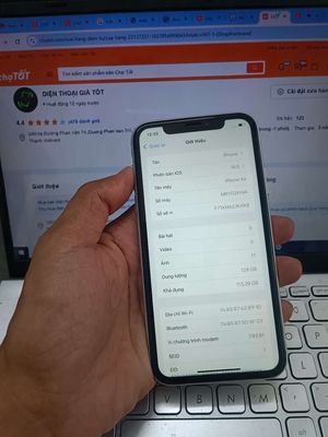 IPHONE XR 128GB MÁY QUỐC TẾ ZIN FULL CN