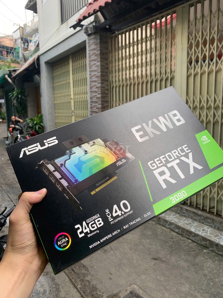 VGA Asus RTX 3090 cho cv train AI, đồ họa