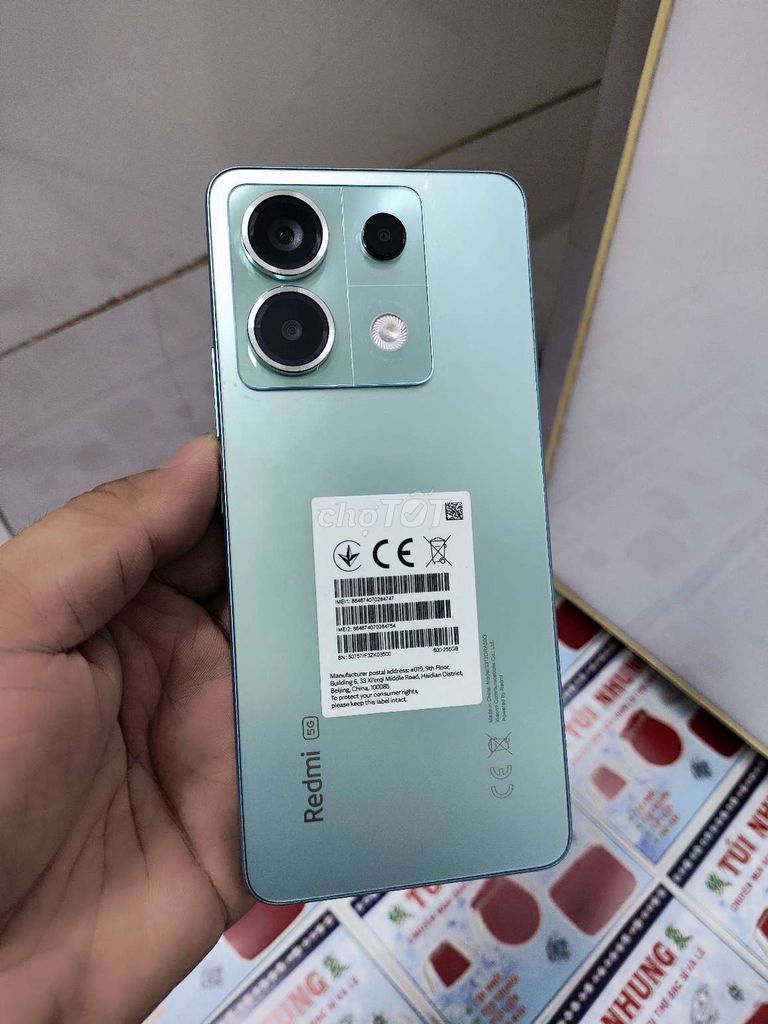 Redmi note 13 pro 5G, 256gb,màn zin full cn, có gl. Mua bán Điện thoại tại Quận 8 Tp Hồ Chí Minh được đăng bởi Thanh lý Smartphone  hình 1